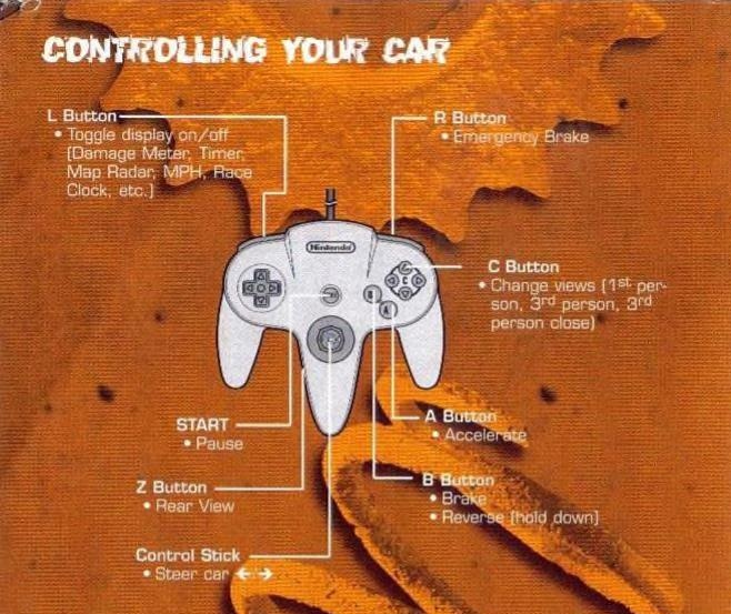 Destruction Derby – Regelgrafik